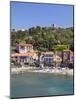 A View of the Beach at Collioure in Languedoc-Roussilon, France, Europe.-David Clapp-Mounted Photographic Print