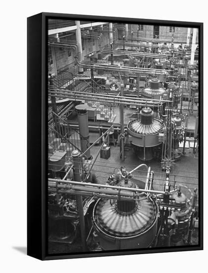 A View of the Carlsberg Brewery Plant-John Phillips-Framed Premier Image Canvas