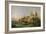 A view of the Dogana and Santa Maria della Salute-Canaletto-Framed Giclee Print