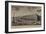 A View of the Exchange and the Warehouses at Petersburg in Russia-null-Framed Giclee Print