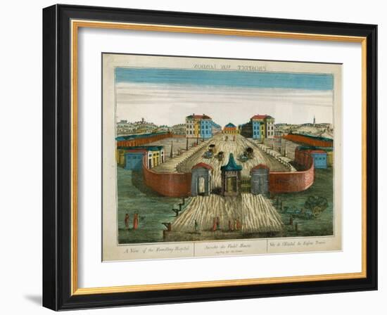 A View of the Foundling Hospital-null-Framed Giclee Print