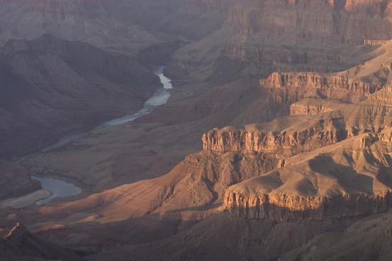 A View Of The Grand Canyon And Colorado River From Desert View Drive On The South Rim Photographic Print By Phil Schermeister Art Com