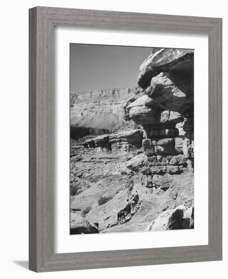 A View of the Grand Canyon National Park-null-Framed Photographic Print