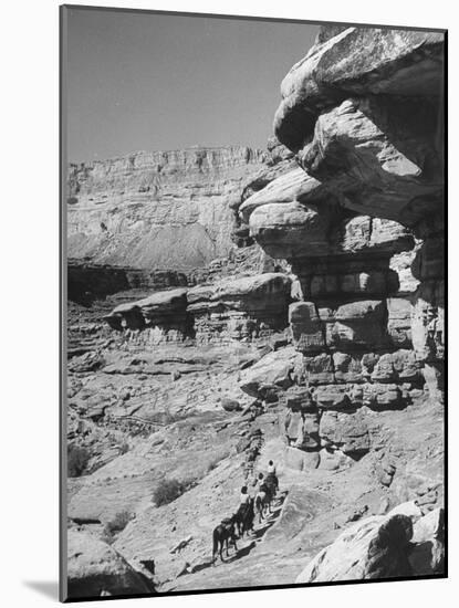 A View of the Grand Canyon National Park-null-Mounted Photographic Print