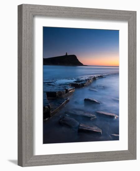 A View of the Ledge at Kimmeridge-Chris Button-Framed Photographic Print