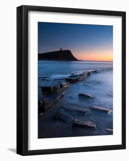 A View of the Ledge at Kimmeridge-Chris Button-Framed Photographic Print