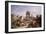 A View of the Market and Fountain of the Innocents, Paris-John James Chalon-Framed Giclee Print