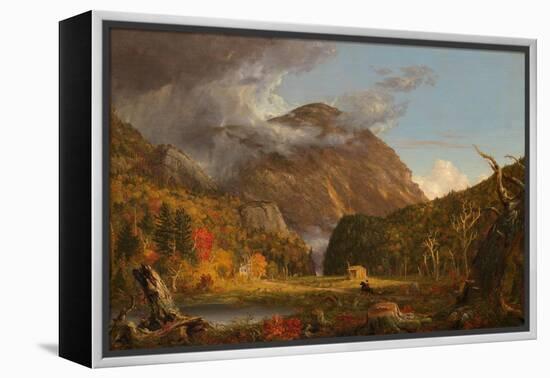 A View of the Mountain Pass Called the Notch of the White Mountains (Crawford Notch), 1839 (Oil on-Thomas Cole-Framed Premier Image Canvas