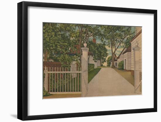'A View of the North Lane', 1946-Unknown-Framed Giclee Print