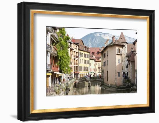 A View of the Old Town of Annecy, Haute-Savoie, France, Europe-Graham Lawrence-Framed Photographic Print