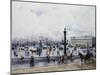 A View of the Place De La Concorde, Paris-Anna Sofia Palm-Mounted Giclee Print