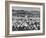 A View of the Preakness Dog Race on the Pimlico Race Tracks-null-Framed Photographic Print