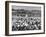 A View of the Preakness Dog Race on the Pimlico Race Tracks-null-Framed Photographic Print