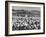 A View of the Preakness Dog Race on the Pimlico Race Tracks-null-Framed Photographic Print