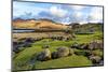 A view of the shore and hills of Portuairk, Sanna Bay along the Ardnamurchan coast in the Scottish -Peter Watson-Mounted Photographic Print