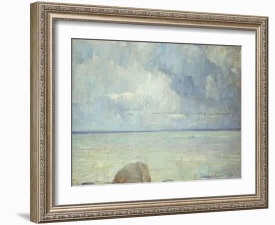 A View of the Sound-Soren Emil Carlsen-Framed Giclee Print