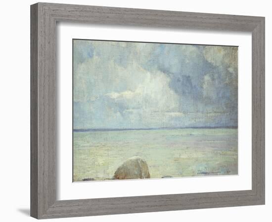 A View of the Sound-Soren Emil Carlsen-Framed Giclee Print