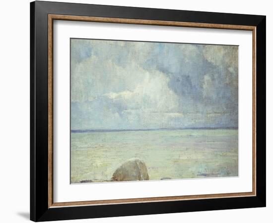 A View of the Sound-Soren Emil Carlsen-Framed Giclee Print