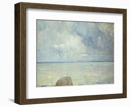 A View of the Sound-Soren Emil Carlsen-Framed Giclee Print