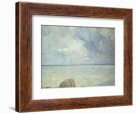 A View of the Sound-Soren Emil Carlsen-Framed Giclee Print