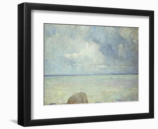 A View of the Sound-Soren Emil Carlsen-Framed Giclee Print