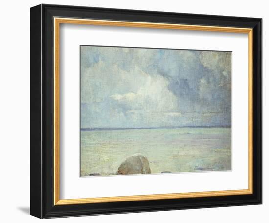 A View of the Sound-Soren Emil Carlsen-Framed Giclee Print