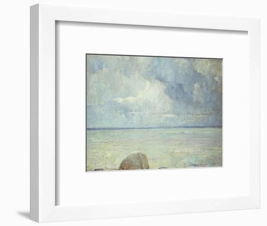 A View of the Sound-Soren Emil Carlsen-Framed Premium Giclee Print