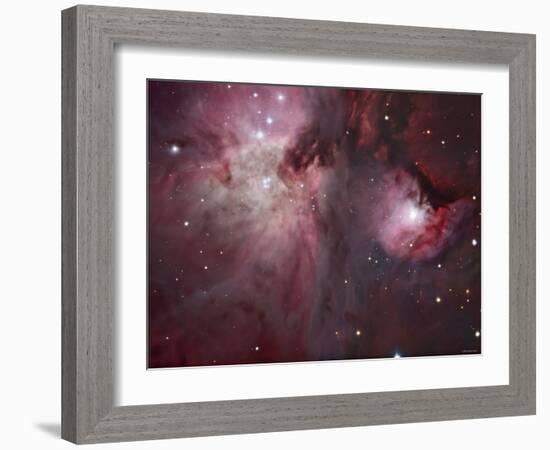 A View of the Trapezium Region, Which Lies in the Heart of the Orion Nebula-Stocktrek Images-Framed Photographic Print