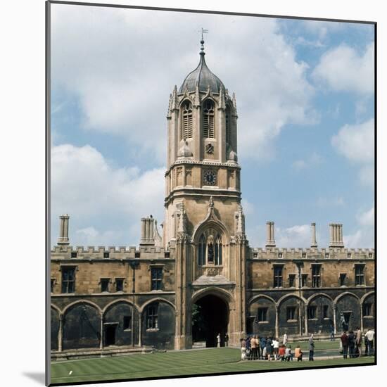 A view of Tom Tower in Oxford, 1973-M. Wheeler-Mounted Photographic Print