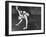 A View of US Naval Cadets Wrestling in a Gymnasium-null-Framed Photographic Print