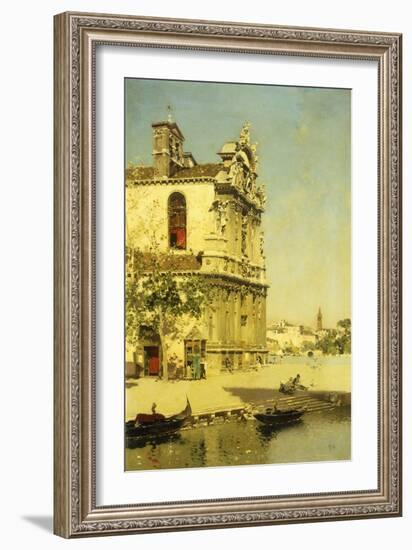 A View of Venice-Martin Rico y Ortega-Framed Giclee Print