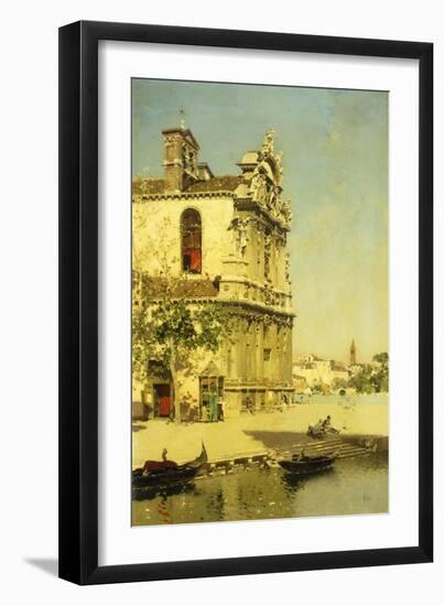 A View of Venice-Martin Rico y Ortega-Framed Giclee Print