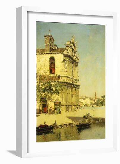 A View of Venice-Martin Rico y Ortega-Framed Giclee Print