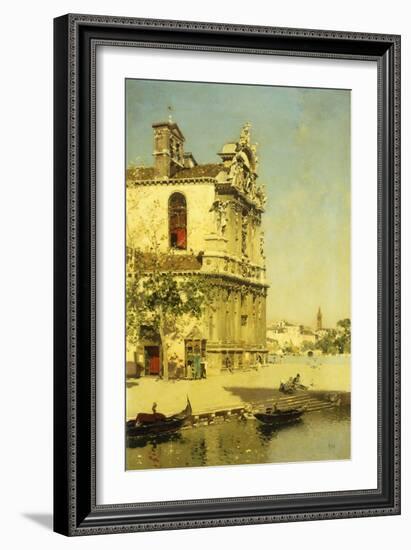 A View of Venice-Martin Rico y Ortega-Framed Giclee Print