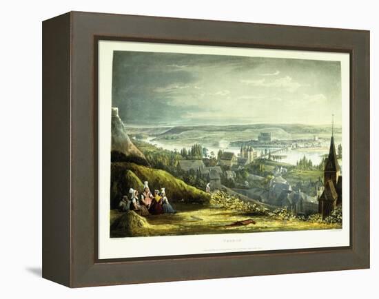 A View of Vernon, 1821-John Gendall-Framed Premier Image Canvas