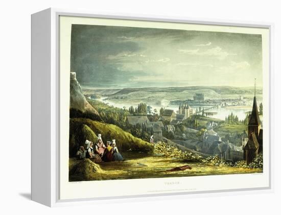 A View of Vernon, 1821-John Gendall-Framed Premier Image Canvas