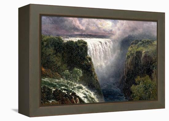 A View of Victoria Falls-Edward Henry Holder-Framed Premier Image Canvas