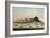 A View of Victoria, Hong Kong, with the Hulk H.M.S Princess Charlotte-null-Framed Giclee Print