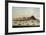 A View of Victoria, Hong Kong, with the Hulk H.M.S Princess Charlotte-null-Framed Giclee Print