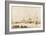 A View of Vlaardingen with Shipping in the Foreground (Pen and Ink with Wash on Paper)-Ludolf Backhuysen-Framed Giclee Print