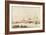 A View of Vlaardingen with Shipping in the Foreground (Pen and Ink with Wash on Paper)-Ludolf Backhuysen-Framed Giclee Print