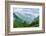 A View of Waterfalls and Forest from the Flam Railway, Flamsbana, Flam, Norway, Scandinavia, Europe-Amanda Hall-Framed Photographic Print