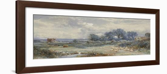 A View on Holmwood Common, Surrey-Myles Birket Foster-Framed Giclee Print