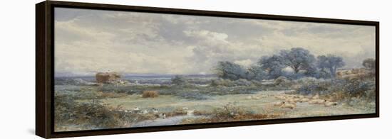 A View on Holmwood Common, Surrey-Myles Birket Foster-Framed Premier Image Canvas