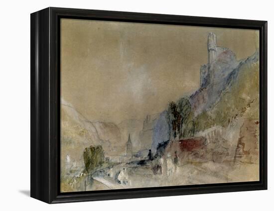 A View on the Rhine-J^ M^ W^ Turner-Framed Premier Image Canvas