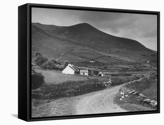 A View Showing a Hillside on Dingle Peninsula, Kerry County, Ireland-William Vandivert-Framed Premier Image Canvas