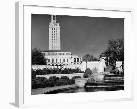 A View Showing the Exterior of the Texas University-Carl Mydans-Framed Premium Photographic Print