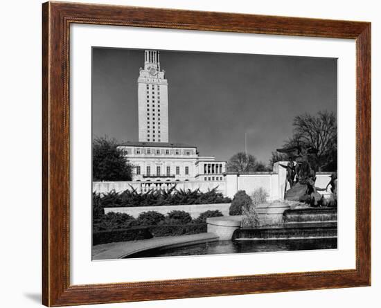 A View Showing the Exterior of the Texas University-Carl Mydans-Framed Premium Photographic Print