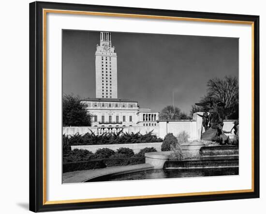 A View Showing the Exterior of the Texas University-Carl Mydans-Framed Premium Photographic Print