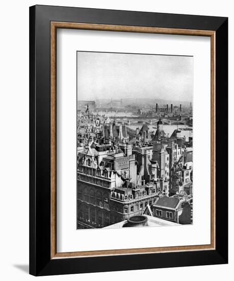 A View South-Eastward from Bush House as Far as Blackheath, London, 1926-1927-null-Framed Giclee Print